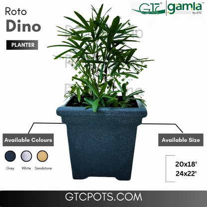 Dino Planter Roto Moulding Suitable for Home, Gardens, Hotels and Resorts